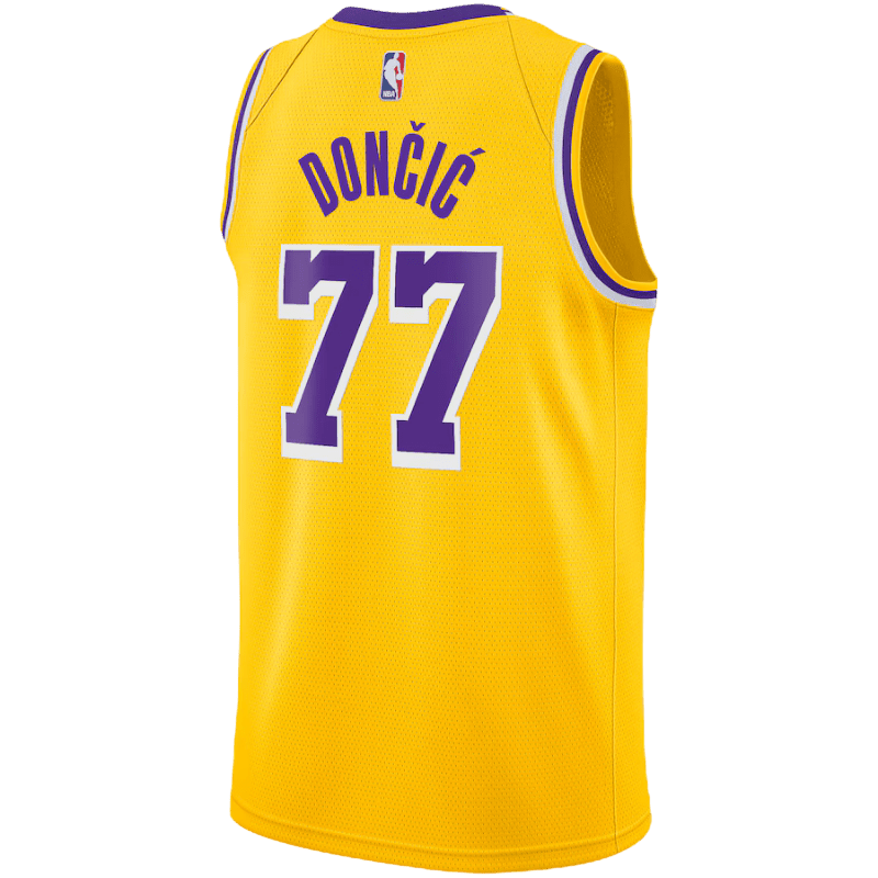 Los Angeles Lakers Nike Icon Edition Jersey - Gold