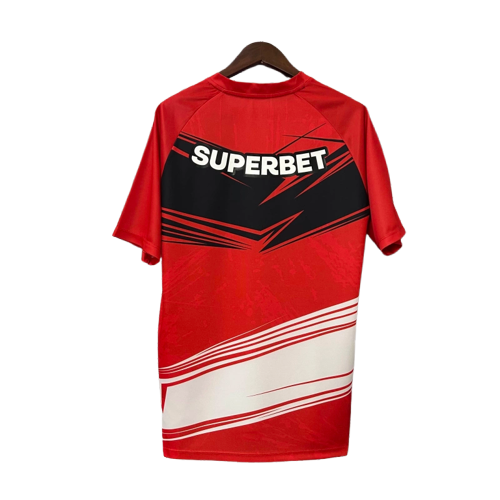 Camiseta de entrenamiento del Sao Paulo 25/26 - Roja - Versión para aficionados
