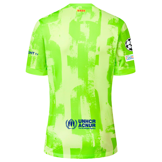 Camiseta de la tercera equipación del Barcelona 24/25, versión para aficionados