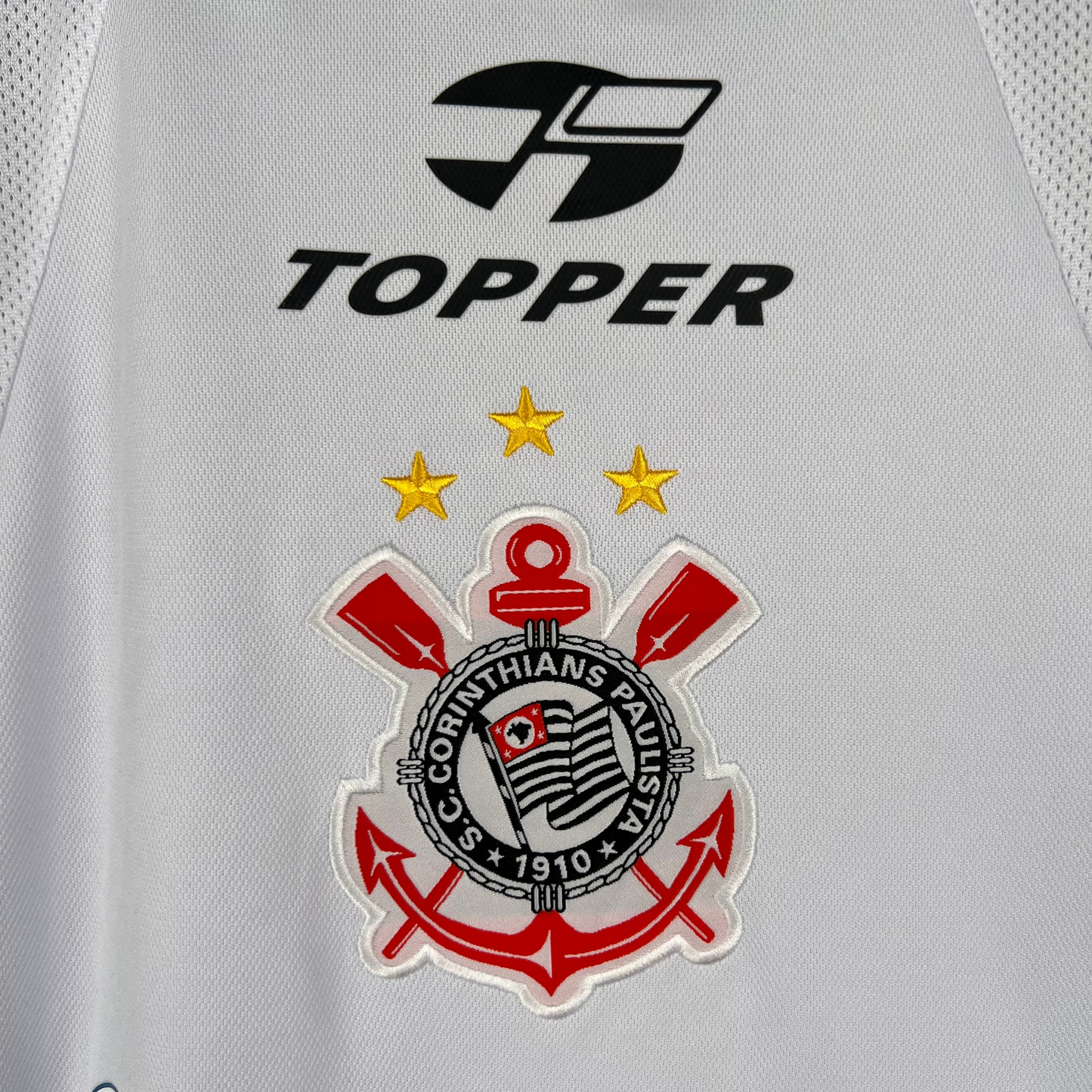 Camiseta retro de local del Corinthians 2000