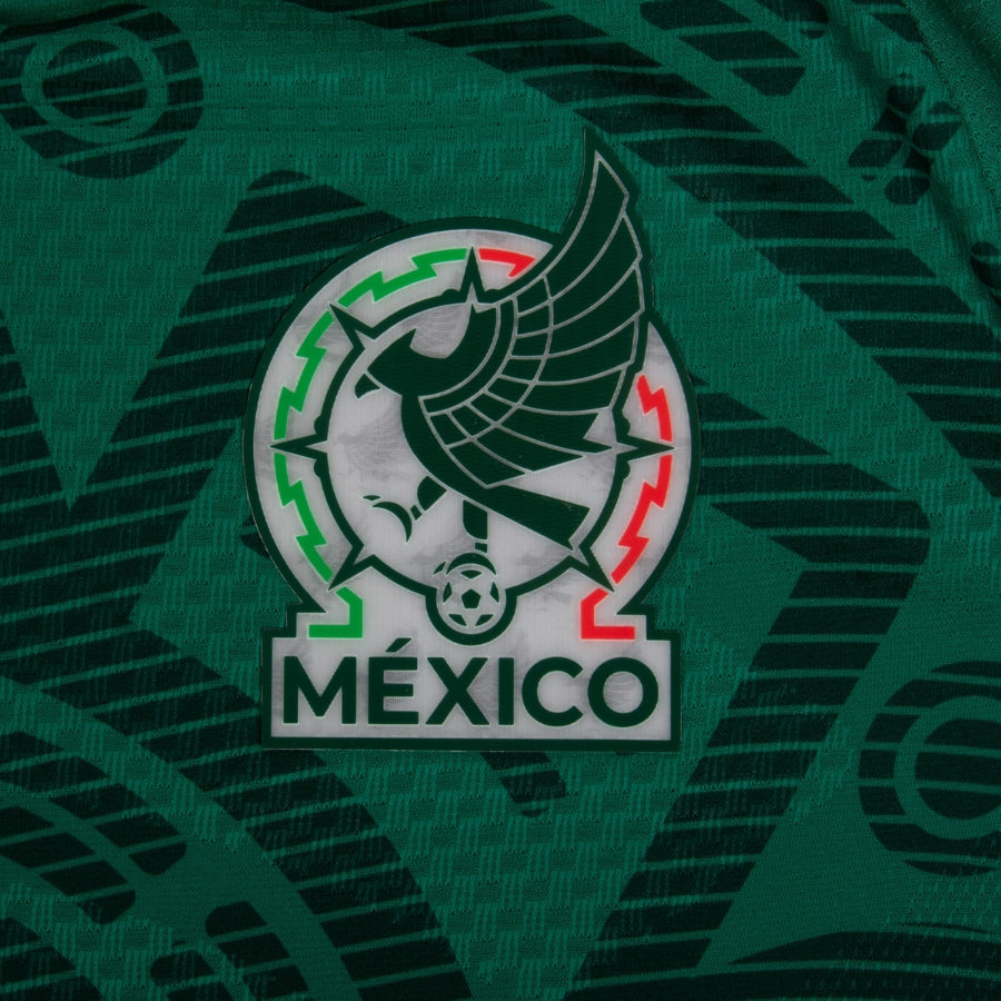Camiseta de jugador auténtica de México (ajuste ajustado) para el Mundial 2026
