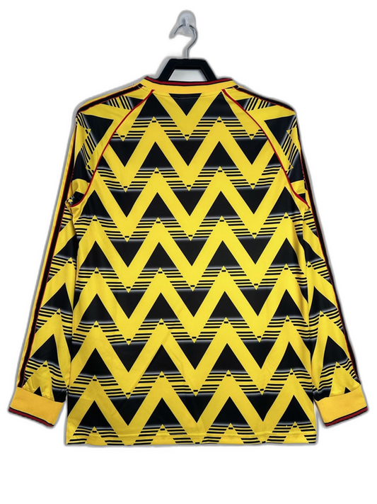 Camiseta de visitante del Arsenal II 91/93 - Versión retro de manga larga