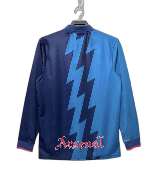 Camiseta de visitante del Arsenal 95/96 II - Versión retro de manga larga