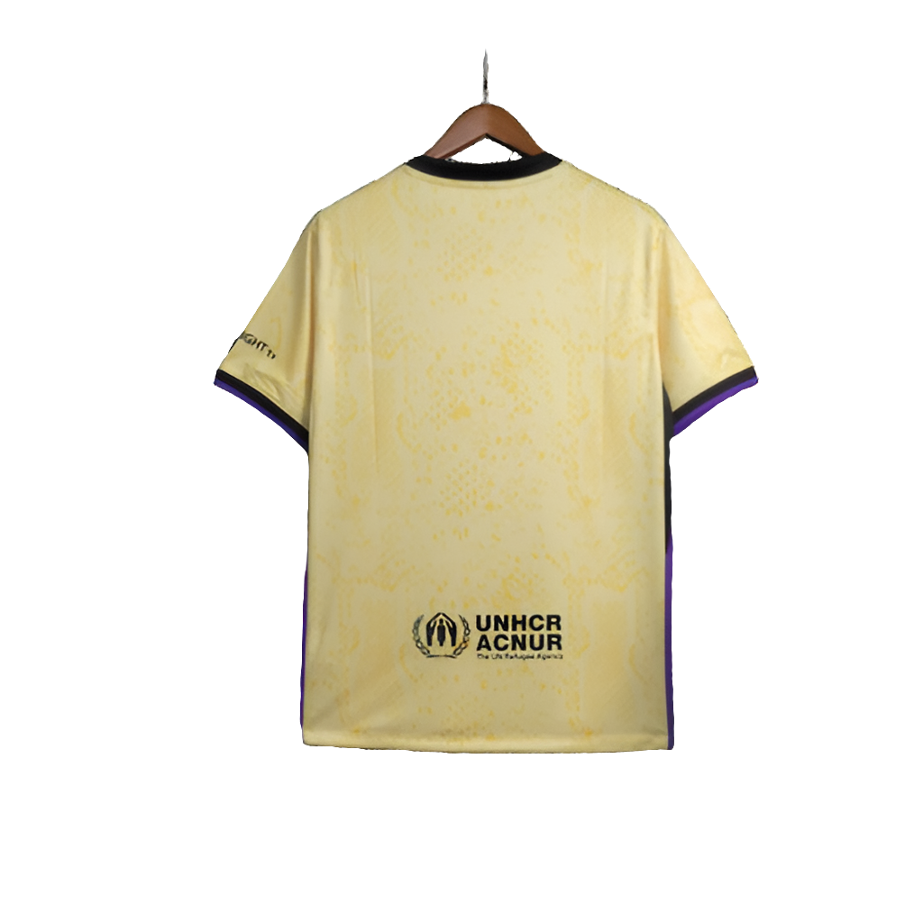 Camiseta Edición Especial del Barcelona 25/26 - Amarilla - Versión Aficionado