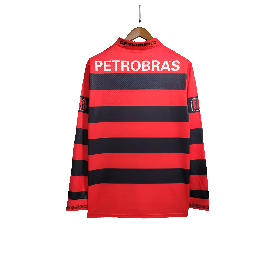 Camiseta local del Flamengo 94/95 I - Versión retro de manga larga