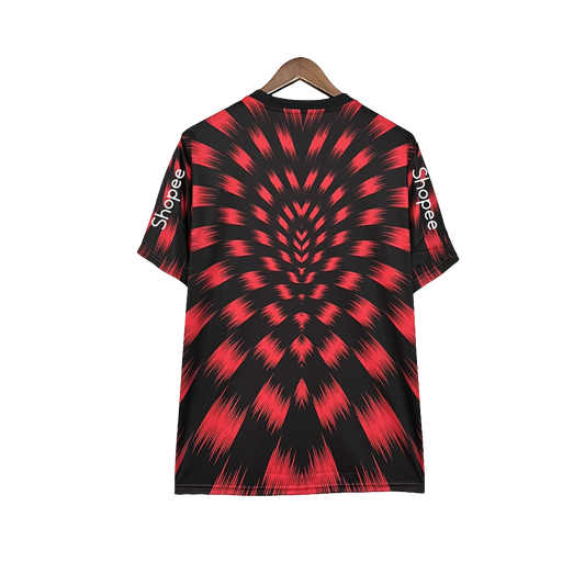 Camiseta prepartido del Flamengo 25/26 - Todos los patrocinadores - Versión para aficionados