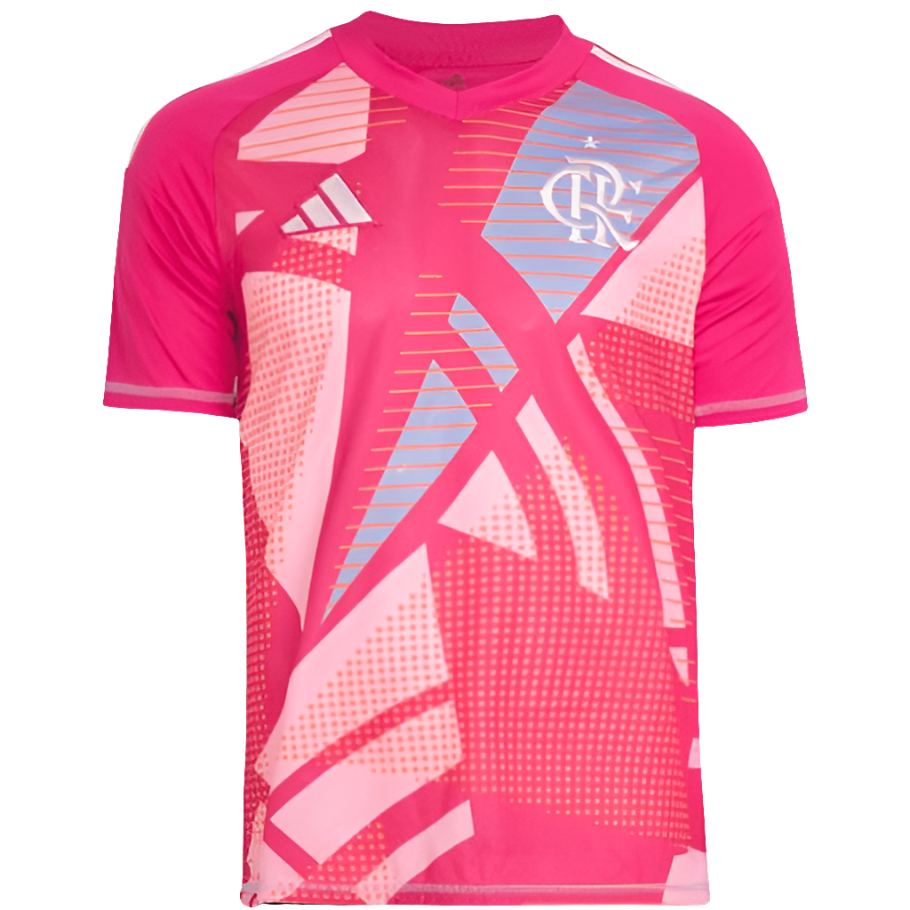 Camiseta de portero Flamengo 25/26 - Rosa - Versión para aficionados