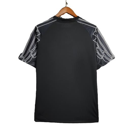 Camiseta de portero del Paris Saint-Germain (PSG) 25/26 - Negra - Versión para aficionados