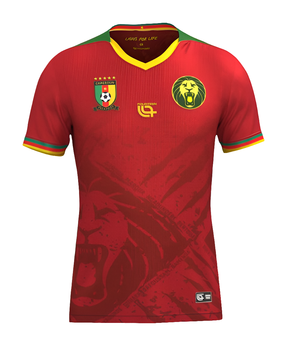 Camiseta de visitante de Camerún 25/26 II (versión para aficionados)