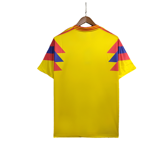 Camiseta local de Colombia 1990 - Versión retro