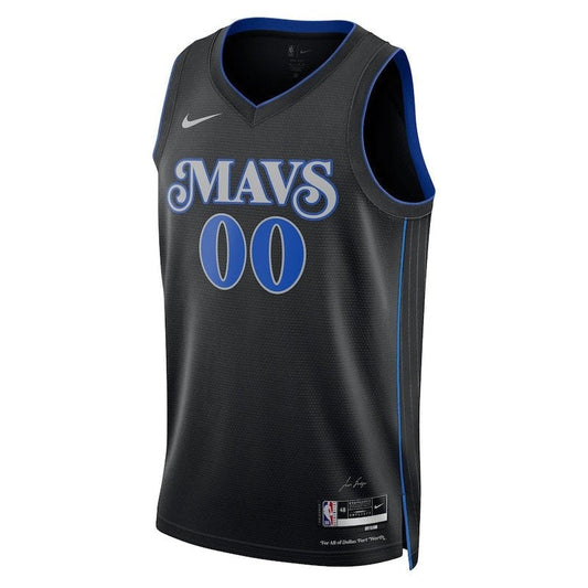 Camiseta NBA unisex de los Dallas Mavericks 23/24 - Negra - Edición Ciudad