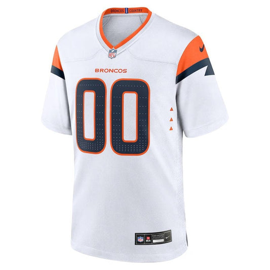 Denver Broncos - Colección Mile High - Camiseta personalizada de la NFL - Blanca