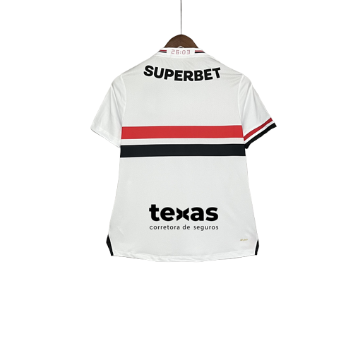 Sao Paulo 25/26 | Camiseta Local - Todos los Patrocinadores - Mujer