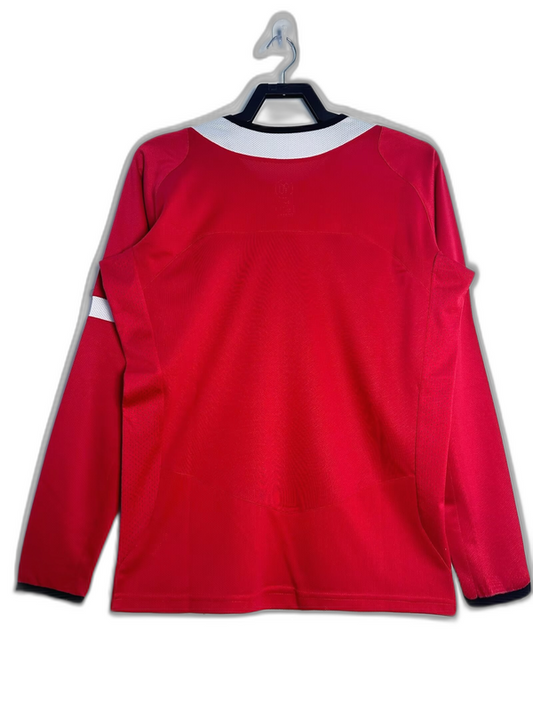 Camiseta local del Manchester United 05/06 I - Versión retro de manga larga