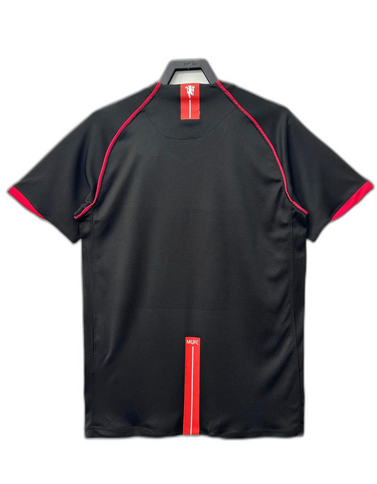 Camiseta de visitante negra II del Manchester United 07/08 (versión retro)