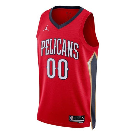 Camiseta unisex de la NBA de los New Orleans Pelicans 2023 - Edición Statement - Roja