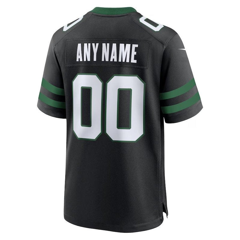 New York Jets - Camiseta personalizada alternativa Legacy de la NFL - Negra