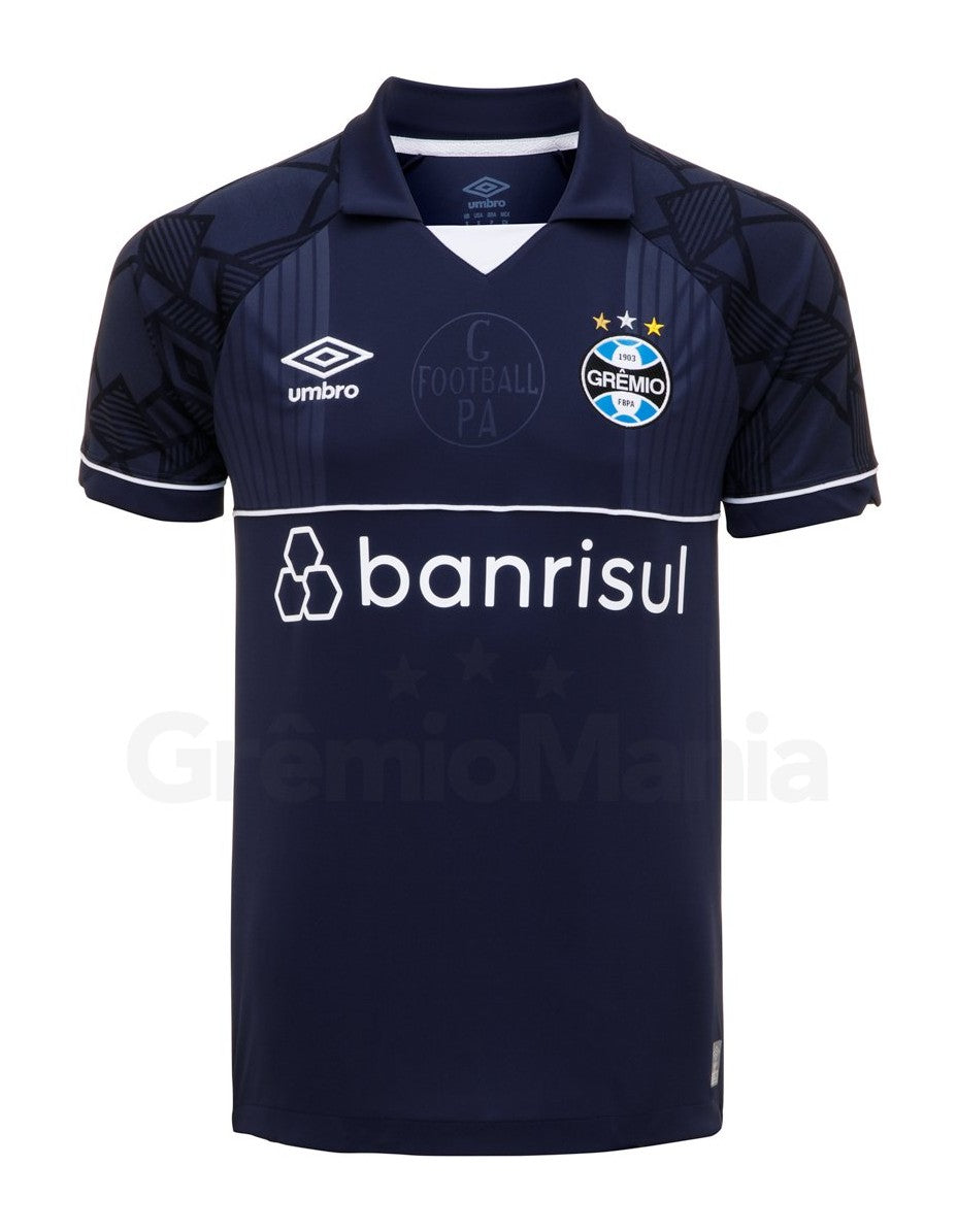 Gremio 23/24 Goalkeeper Jersey - Dark Blue - Fan Version