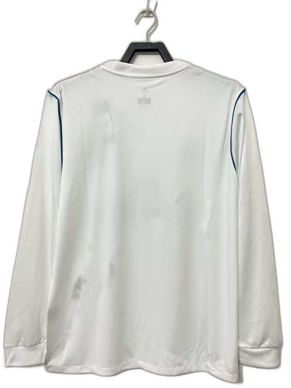 Camiseta local del Real Madrid 17/18 - Versión retro de manga larga