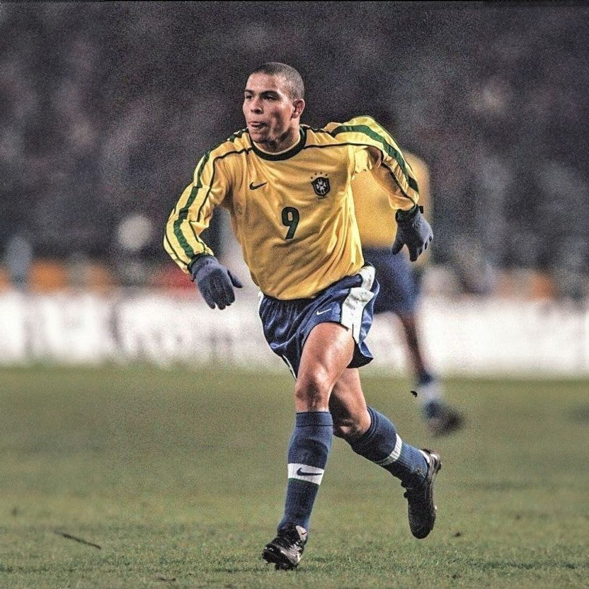 Camiseta de local de Brasil 1998 retro