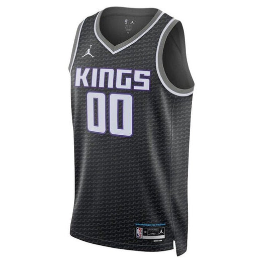 Camiseta unisex de la NBA de los Sacramento Kings 2023 - Edición Statement - Negra
