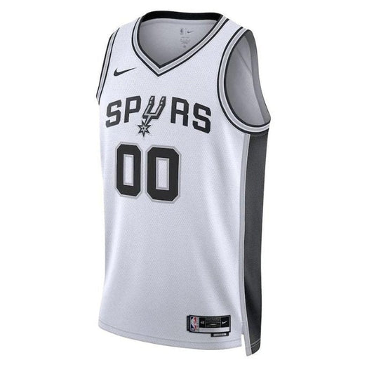 Camiseta unisex blanca de la NBA de los San Antonio Spurs 2023 (edición de la asociación)