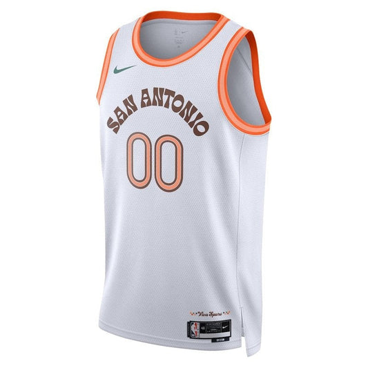 Camiseta unisex de la NBA de los San Antonio Spurs (23/24) - Blanca - Edición Ciudad