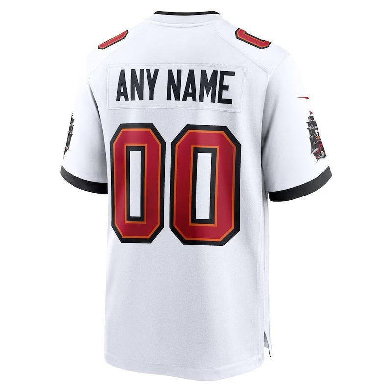 Camiseta personalizada de la NFL de los Tampa Bay Buccaneers - Blanca