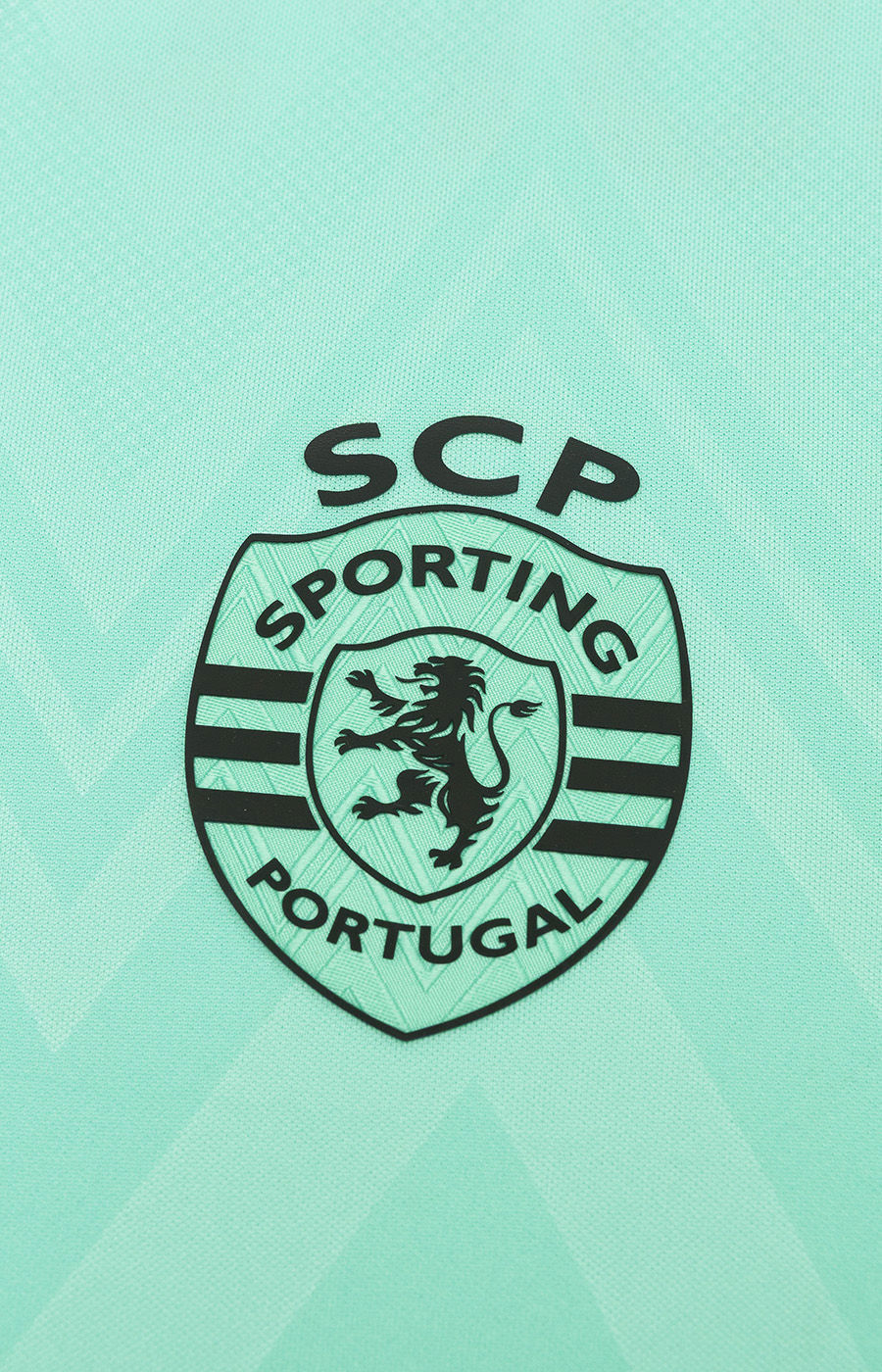 Tercera equipación infantil del Sporting, verde, 2025/26 - LANZAMIENTO 