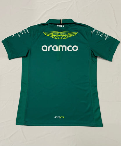 Aston Martin Aramco Cognizant F1 2025 Team Polo Fórmula 1 F1 Fórmula Uno