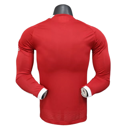 Camiseta local del Liverpool 25/26 - Manga larga