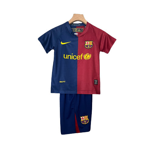 Barcelona 08/09 I Home - Kit Infantil Retro