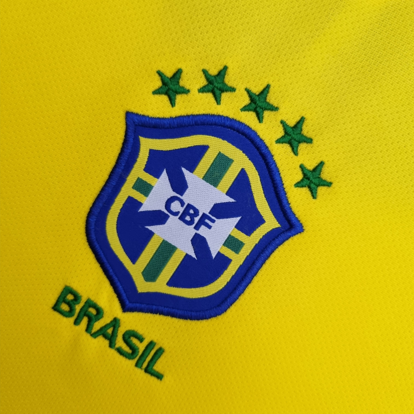 Camiseta de local de Brasil 2004 retro 