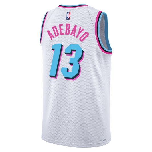NBA Miami Heat Bam Adebayo Edición Nike - Blanco 