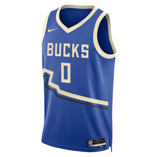 Nike City Edition Milwaukee Bucks 2024 - Azul real 