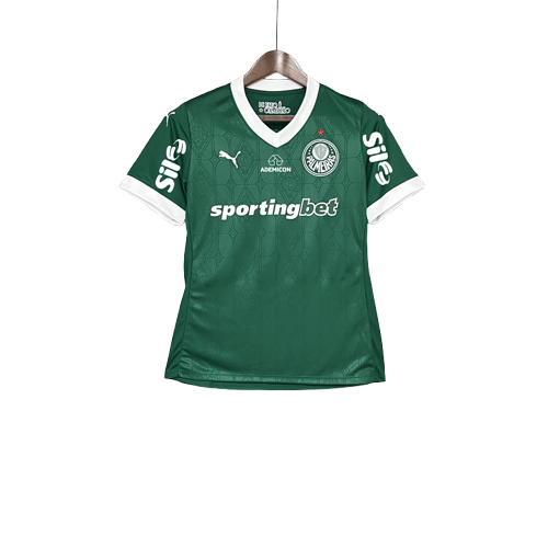 Camiseta local del Palmeiras 25/26 - Todos los patrocinadores - Mujer