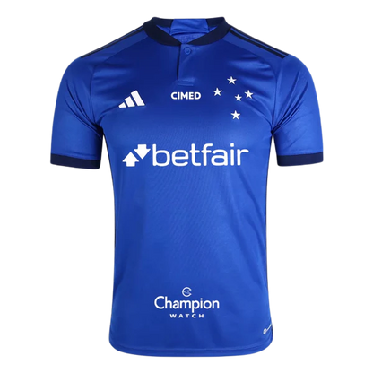 Camiseta local del Cruzeiro 23/24 - Todos los patrocinadores - Versión para aficionados
