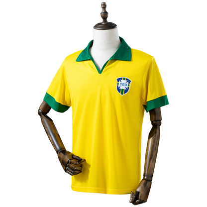 Brazil Home Jersey 1958 Retro 