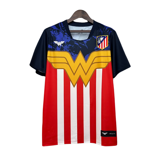 Atlético Madrid Special Wonder Woman Jersey 25/26 Fan Version