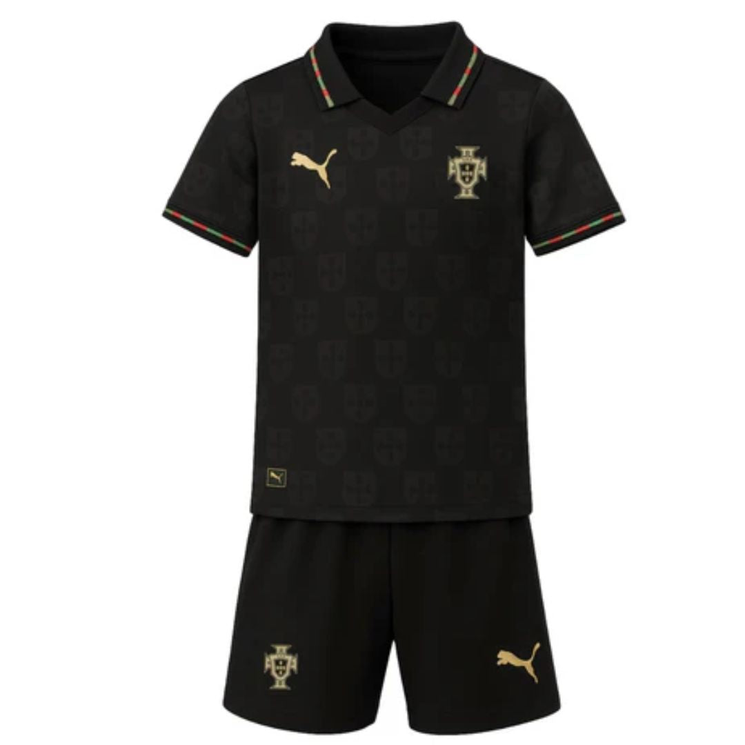 Camiseta de aficionado de Portugal para niños del Mundial 2026 