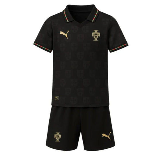 Camiseta de aficionado de Portugal para niños del Mundial 2026 