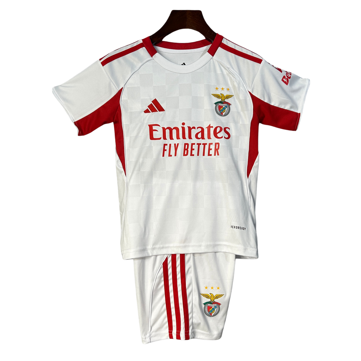 Tercera equipación del SL Benfica 25/26 para niños 