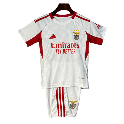 Tercera equipación del SL Benfica 25/26 para niños 