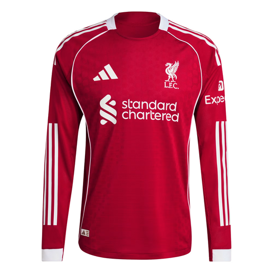 Camisa Liverpool FC I 25/26 Manga Longa