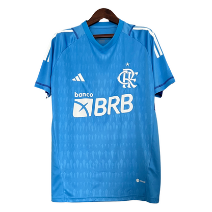 Camisa Flamengo Goleiro Azul 23/24 Torcedor