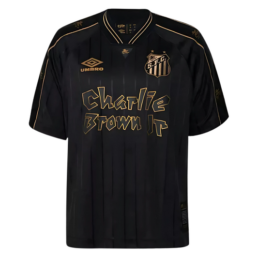 Camiseta retro de Santos Charlie Brown Jr. 2024 
