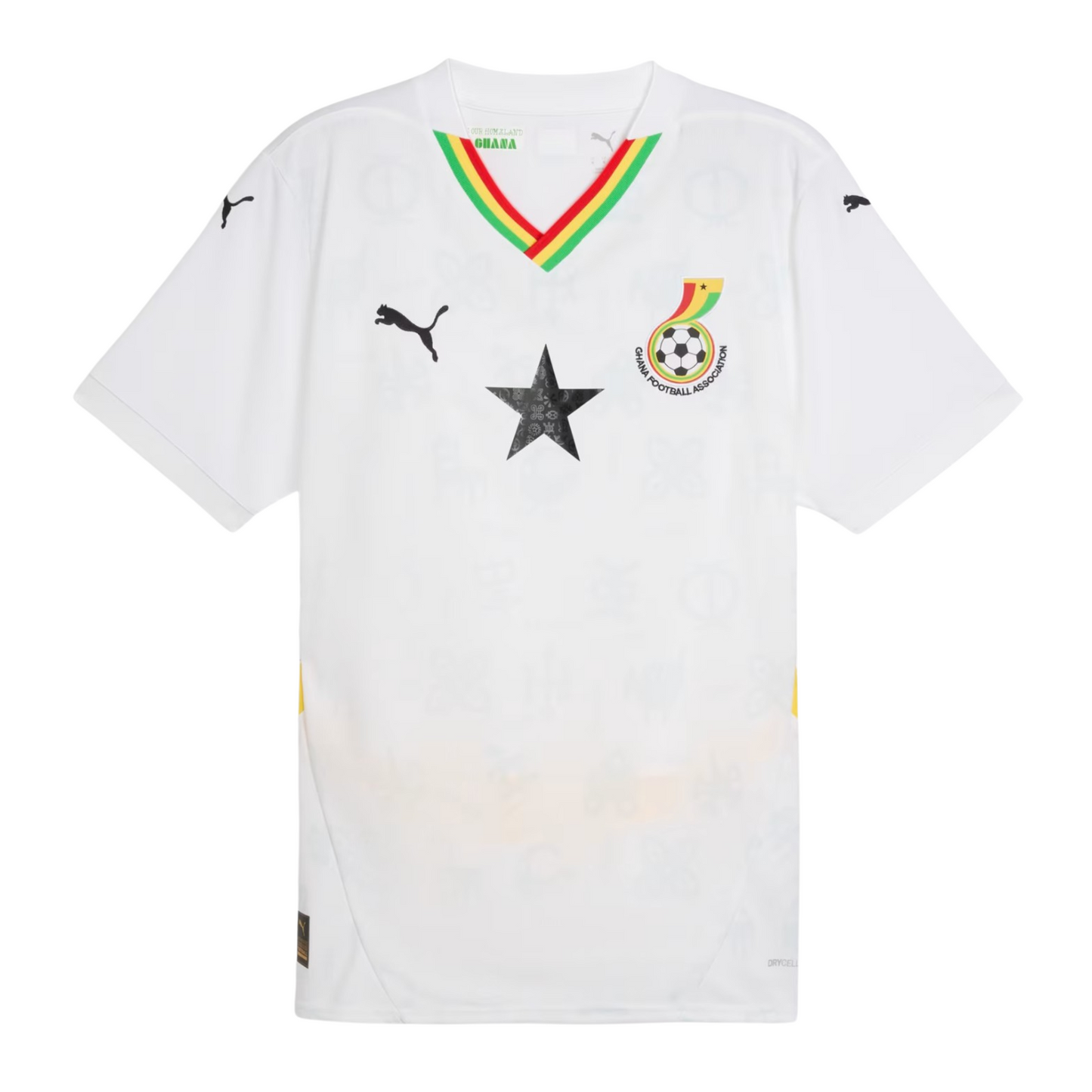 Camiseta local de Ghana 24/25, versión para aficionados 