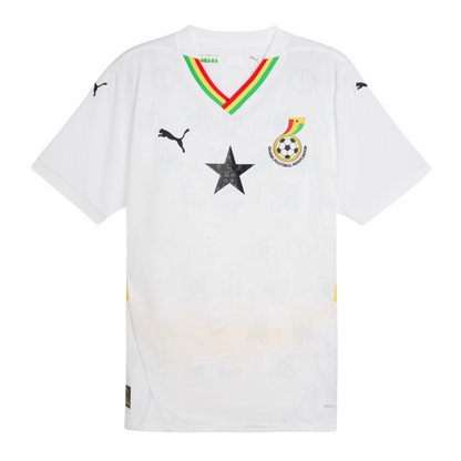 Camiseta local de Ghana 24/25, versión para aficionados 