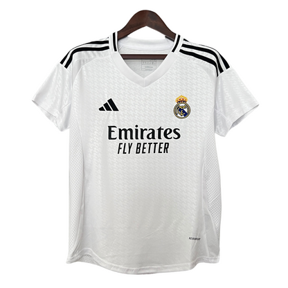 Camiseta local del Real Madrid 24/25, versión para aficionados para mujer 