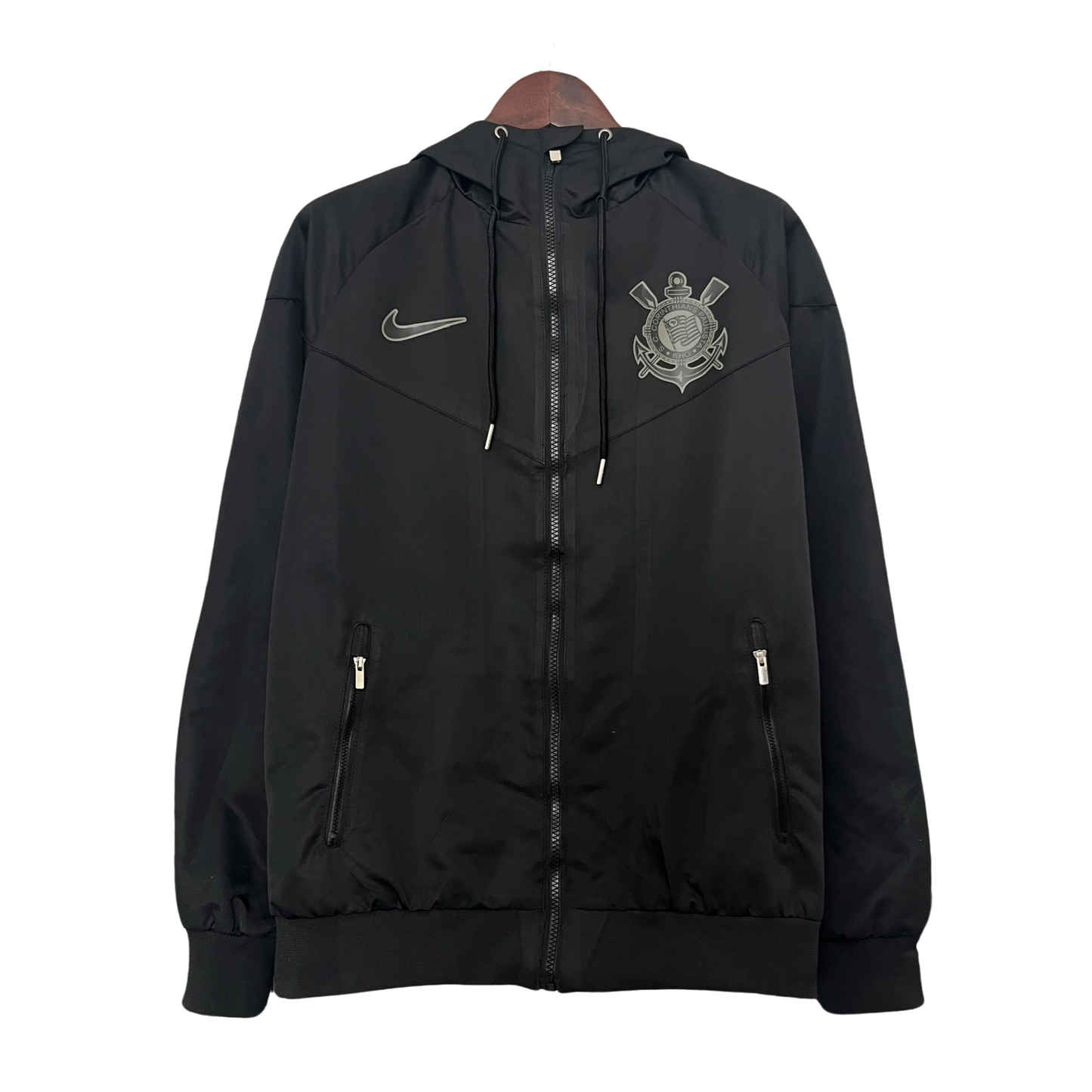 Corinthians Black Windbreaker 23/24